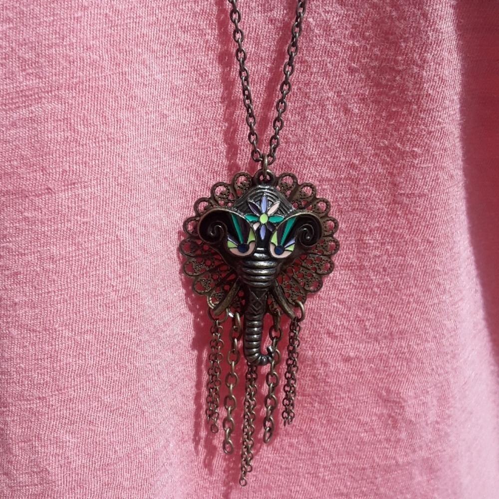 Elephant necklace